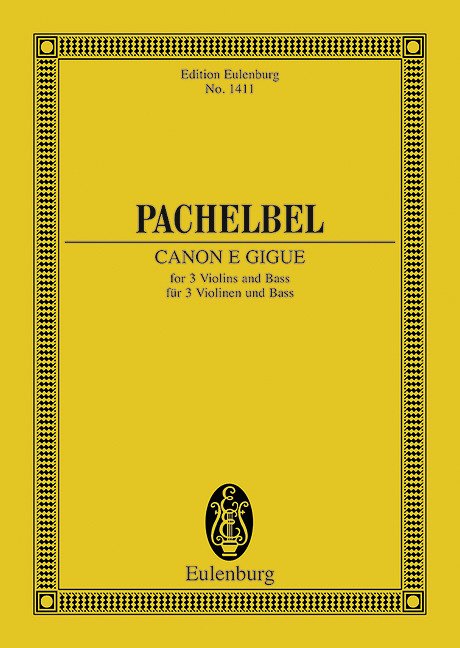 Pachelbel - Canon E Gigue Study Score