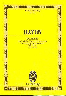 Haydn - String Quartet B Flat Major Op 64/3 Study Score