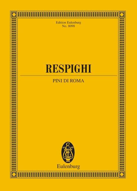 Respighi - Pines of Rome Study Score
