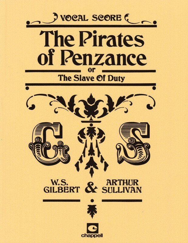 Pirates of Penzance Vocal Score