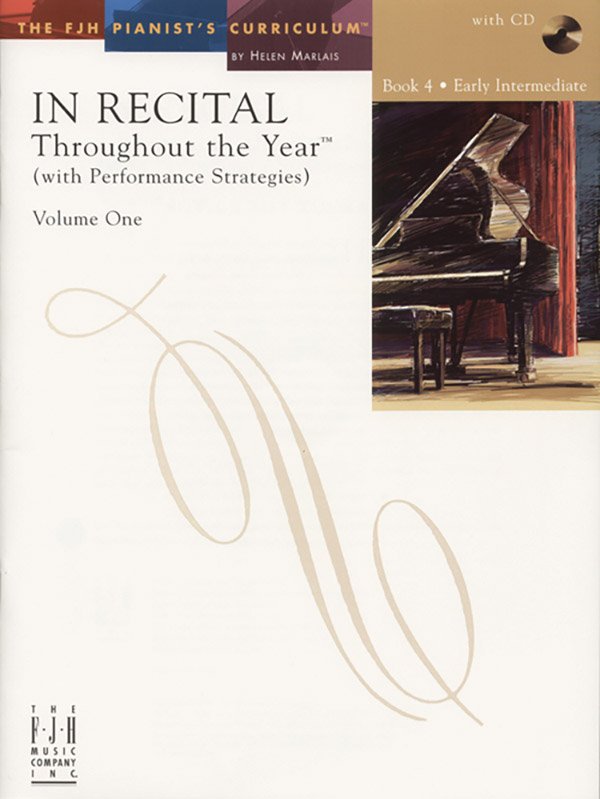 In Recital Throughout the Year Vol 1 Bk 4 Bk/cd