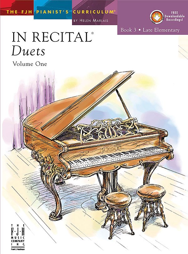 In Recital Duets Vol 1 Bk 3 Bk/ola
