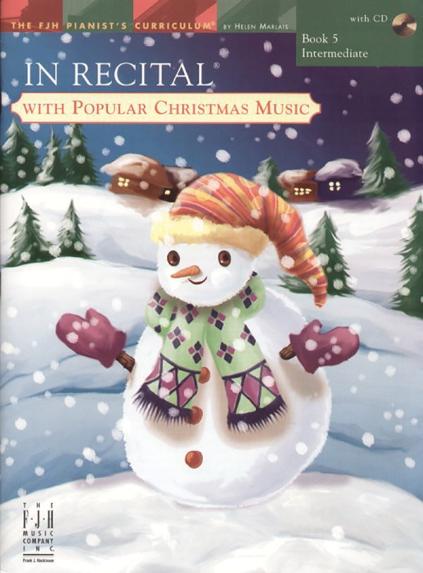 In Recital With Popular Christmas Music Bk 5 Bk/cd