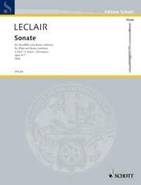 Leclair - Sonata G Major Op 9 No 7 for Flute/piano
