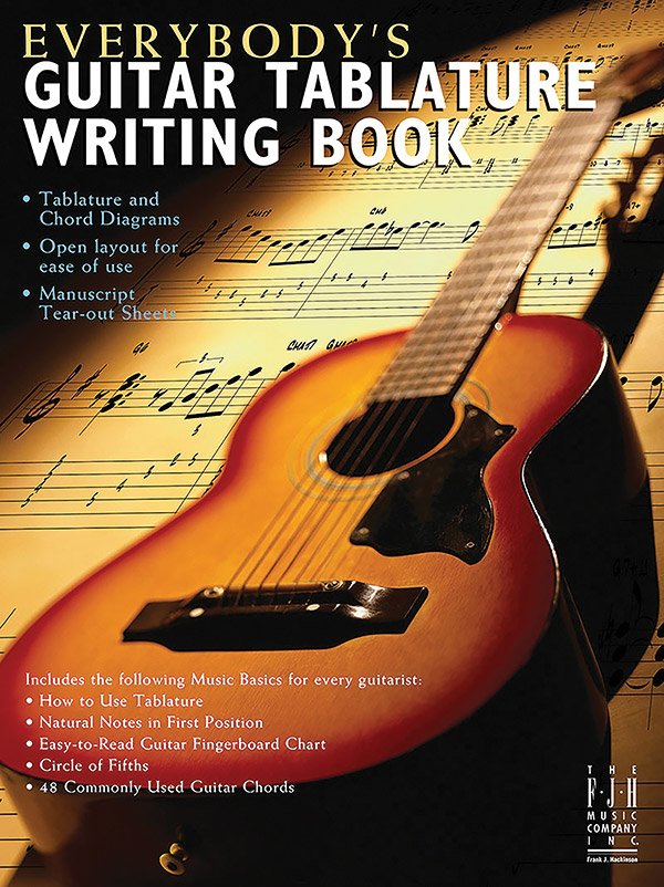 Everybodys Guitar Tablature Writing Bk