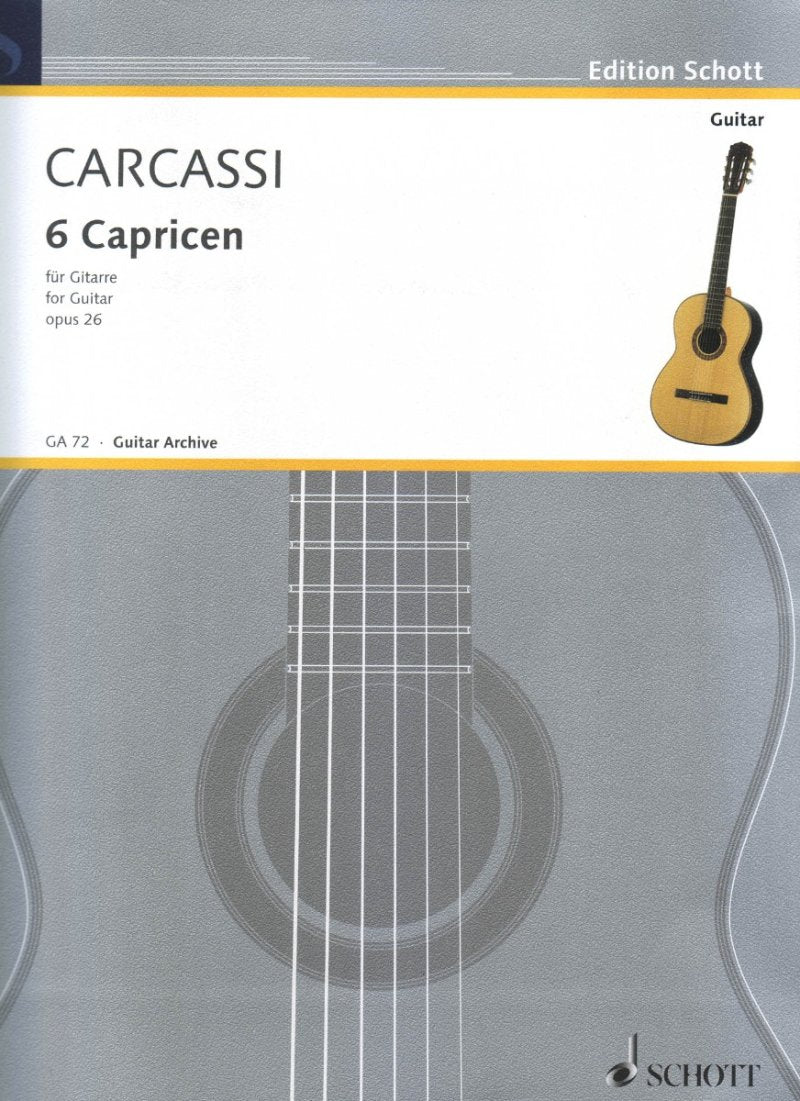 Carcassi - 6 Caprices Op 26 for Guitar