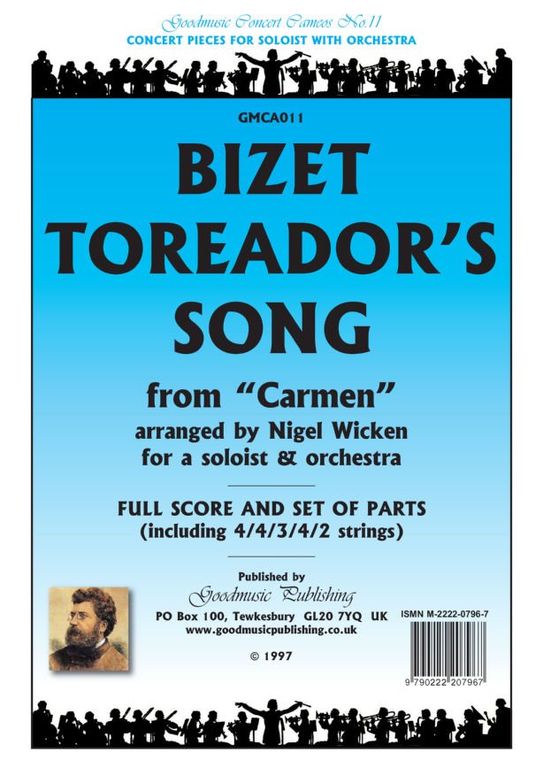 Toreadors Song for Soloist and Orchestra Sc/pts