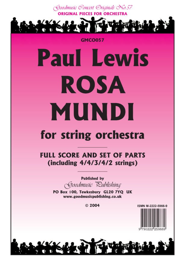 Rosa Mundi for String Orchestra Sc/pts
