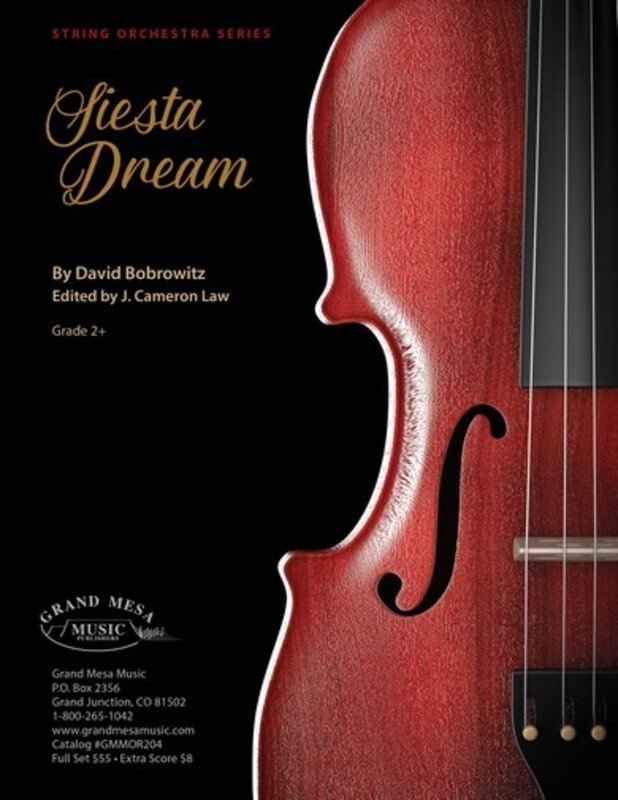Siesta Dream for String Orchestra So2.5 Sc/pts