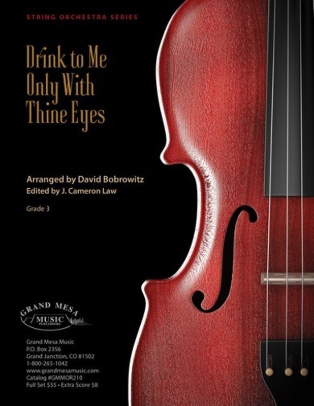 Drink to Me Only With Thine Eyes String Orchestra So3 Sc/pts
