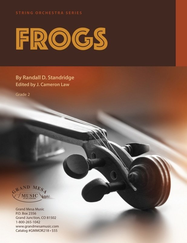 Frogs for String Orchestra So2 Sc/pts