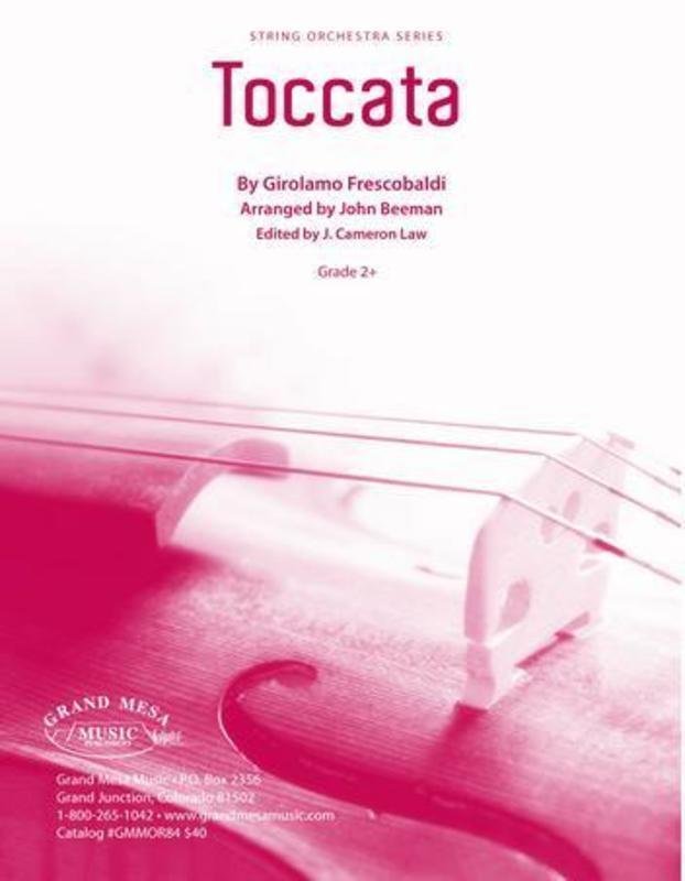 Toccata for String Orchestra So2.5 Sc/pts
