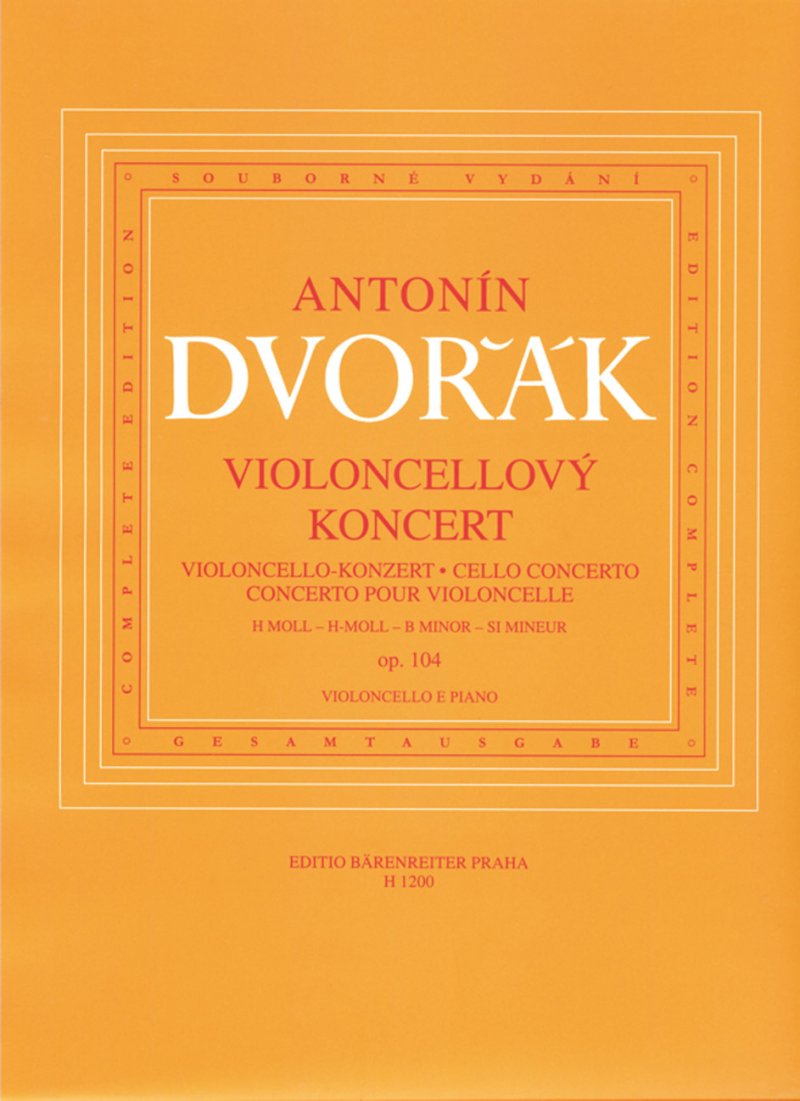 Dvorak - Concerto B Minor Op 104 for Cello/piano