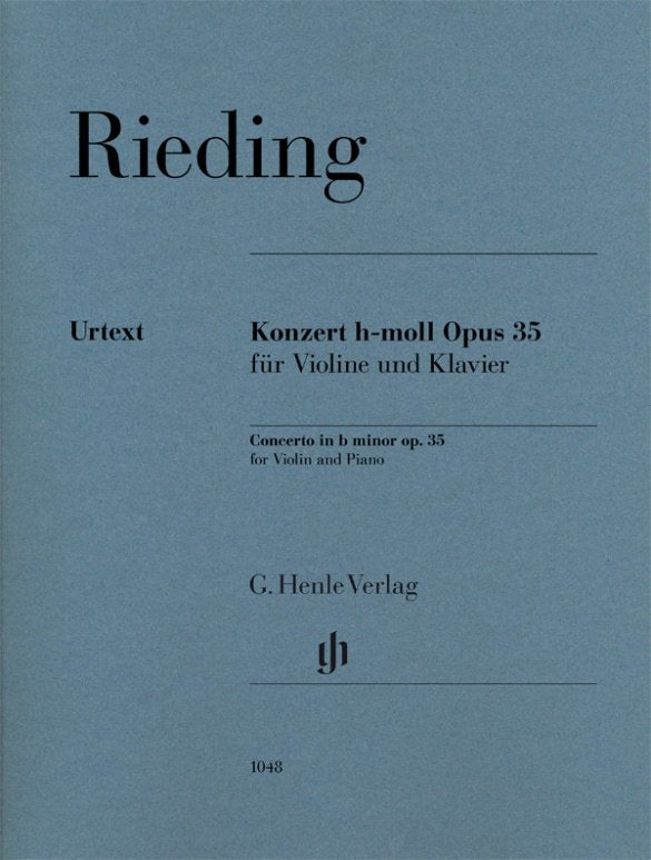 Rieding - Concerto B Minor Op 35 Violin/piano
