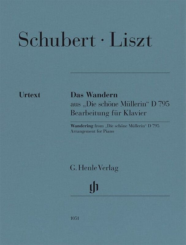 Wandering From Die Schone Mullerin D 795 Piano Arr Liszt