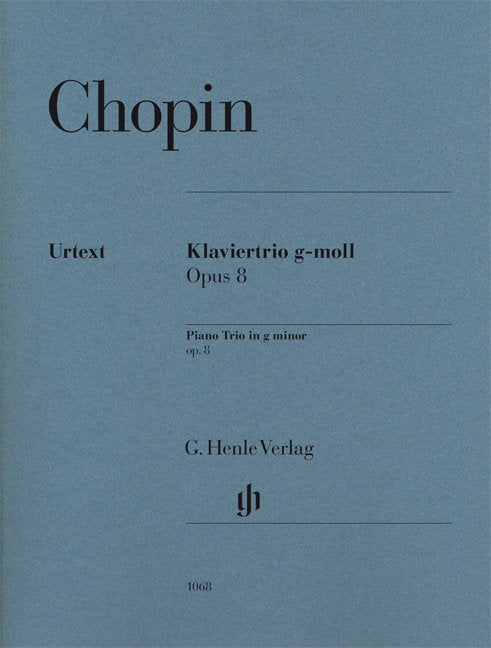 Piano Trio in G Min Op 8 Vln/vc/pno