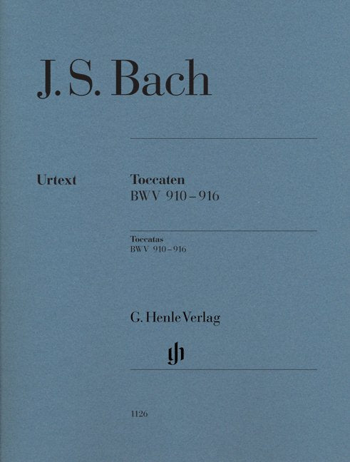 Bach - Toccatas Bwv 910-916 Without Fingering