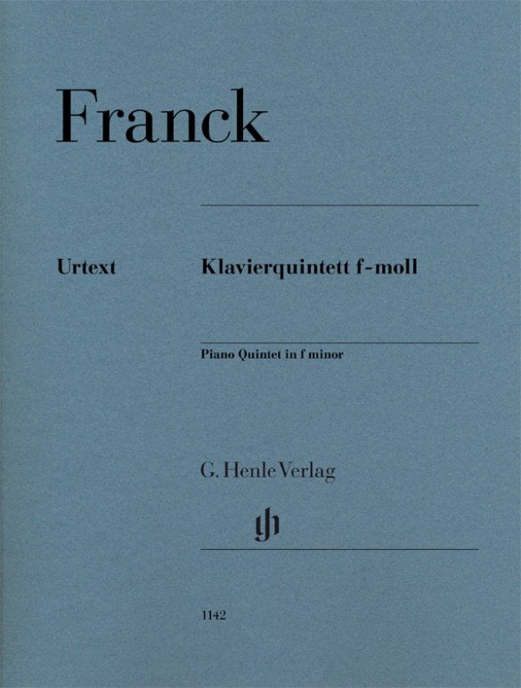 Franck - Piano Quintet in F Minor Sc/pts