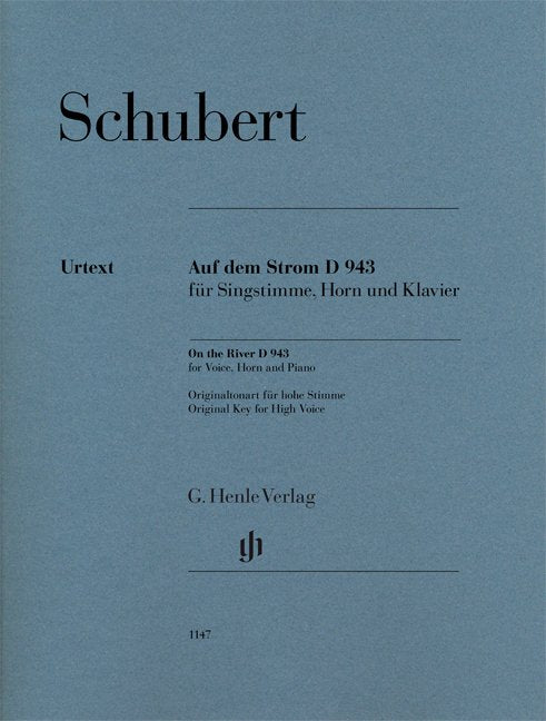 Schubert - on the River D 943 Voice/horn/piano