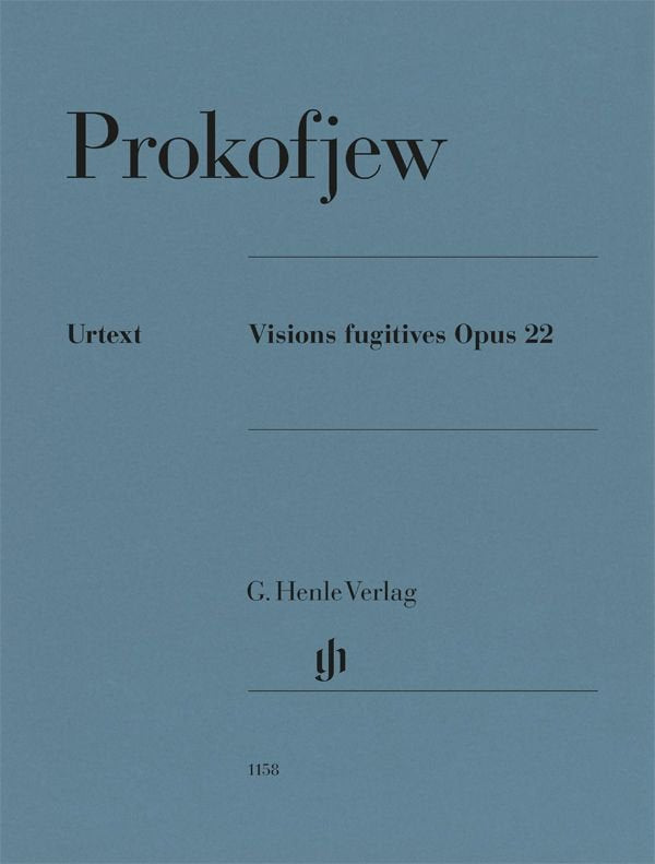 Prokofieff - Visions Fugitives Op 22 for Piano Urtext