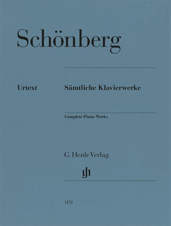 Schoenberg - Complete Piano Works Urtext