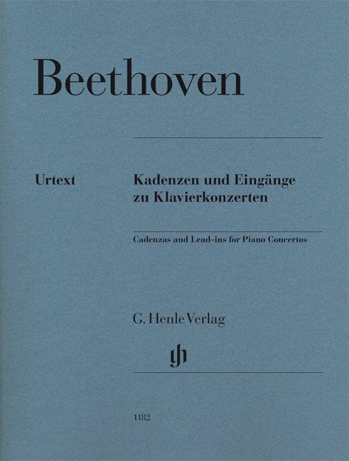 Cadenzas & Lead Ins for Piano Concertos