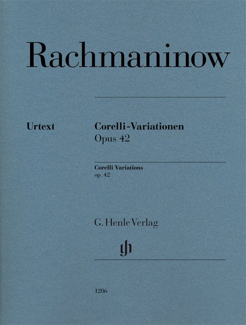 Rachmaninoff - Corelli Variations Op 42