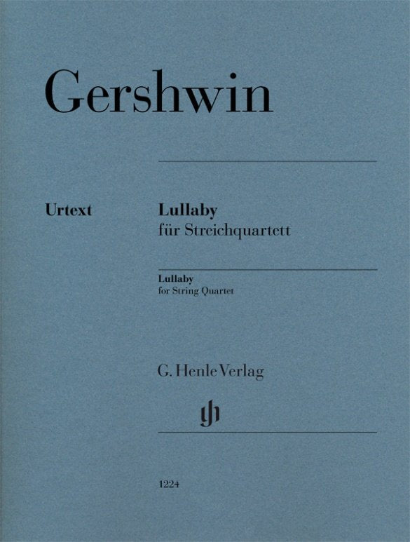 Gershwin - Lullaby for String Quartet Parts
