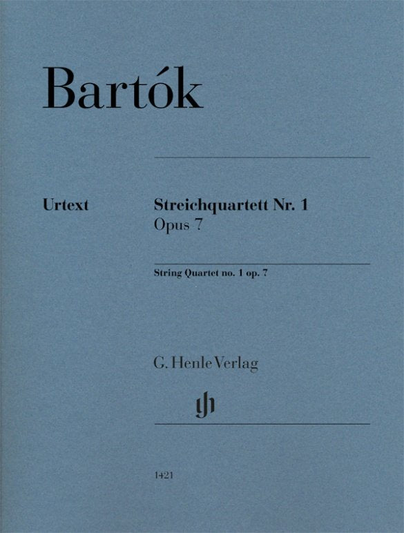 Bartok - String Quartet No 1 Op 7 Set of Parts