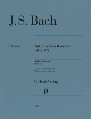 Bach - Italian Concerto Bwv 971 for Piano Without Fingering