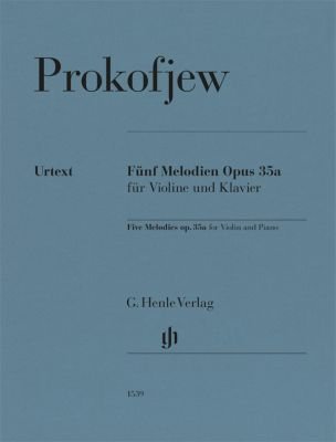 Prokofieff - 5 Melodies Op 35a for Violin/piano