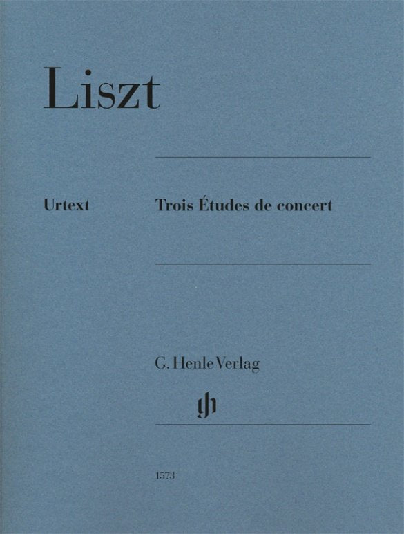 Liszt - 3 Concert Etudes for Piano Urtext