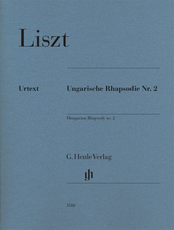 Liszt - Hungarian Rhapsody No 2 for Piano Urtext
