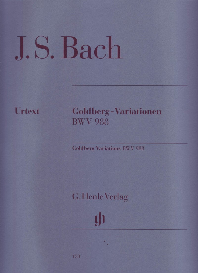 Bach - Goldberg Variations Bwv 988 Urtext
