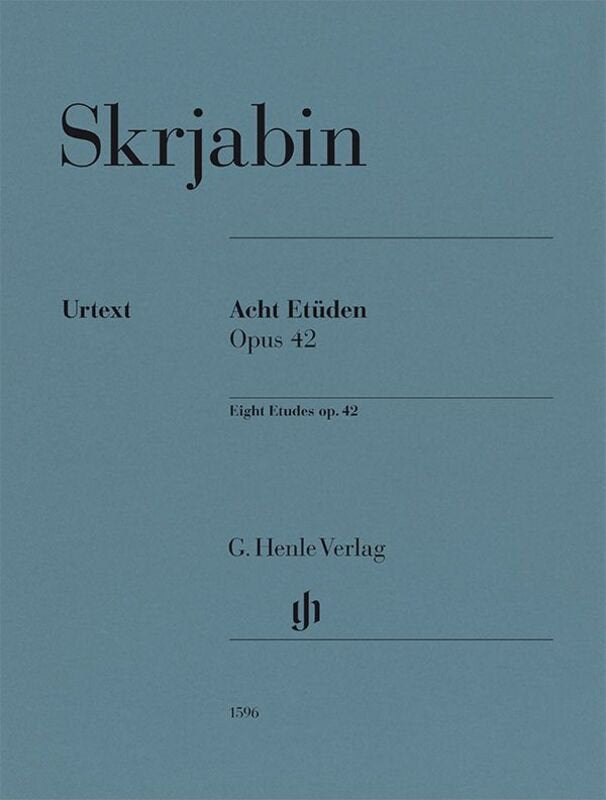 Scriabin - 8 Etudes Op 42 for Piano