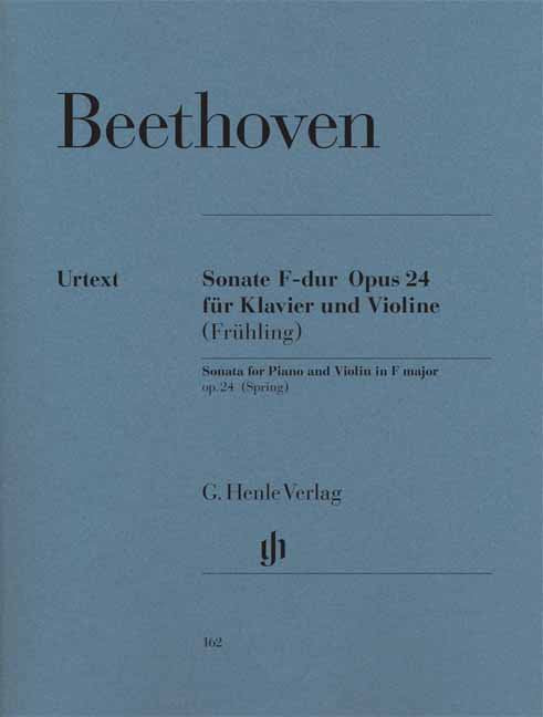Beethoven - Sonata Op 24 F Violin/piano Spring Sonata