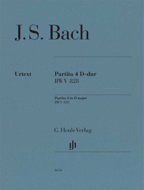 Bach - Partita No 4 D Major Bwv 828 for Piano