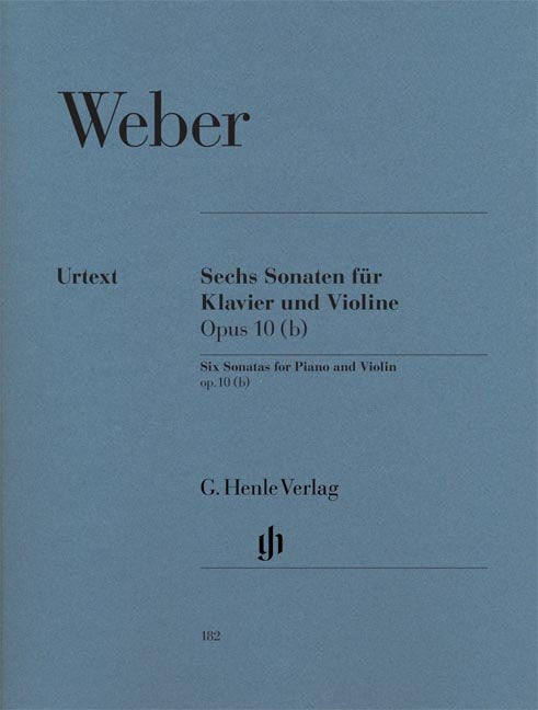 Sonatas 6 Op 10b Vln/pno