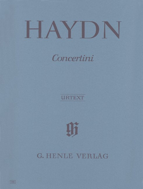 Concertini for Piano (harpsichord) 2vln Vc Pno