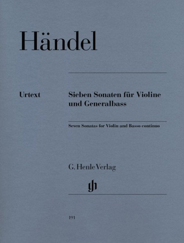 Handel - 7 Sonatas for Violin/piano