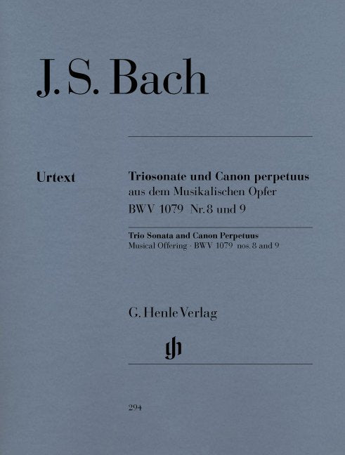 Trio Sonata Canon Perpetuus Fl Vln Pno