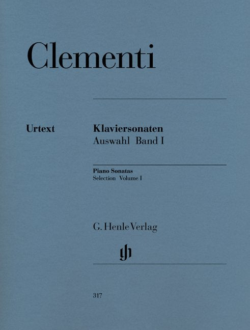 Clementi - Selected Sonatas Vol 1 Urtext