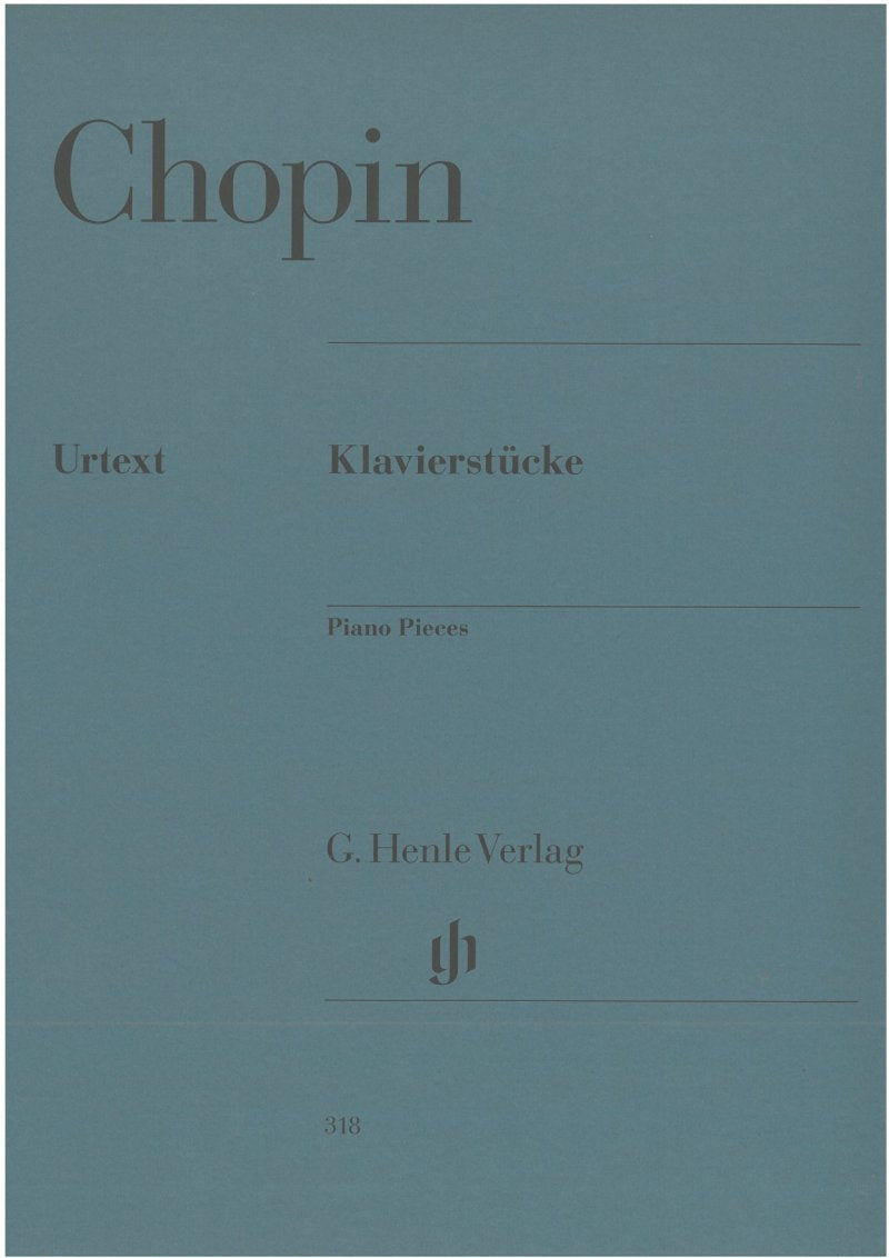 Chopin - Piano Pieces Urtext