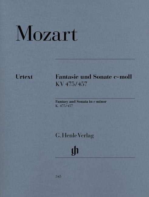 Fantasy and Sonata K 475 and K 457 C Min