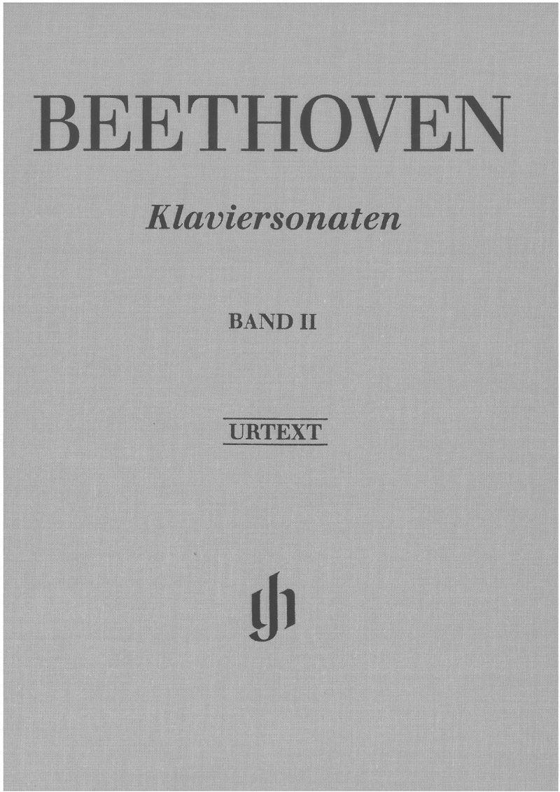 Beethoven - Sonatas Bk 2 Urtext Clothbound