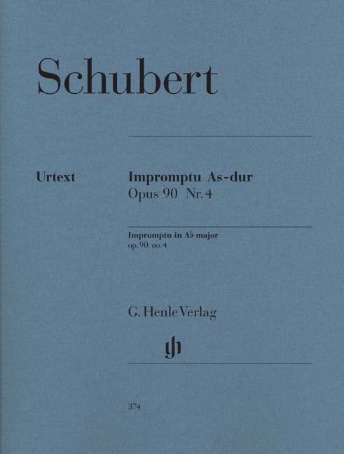 Schubert - Impromptu a Flat Major Op 90 No 4
