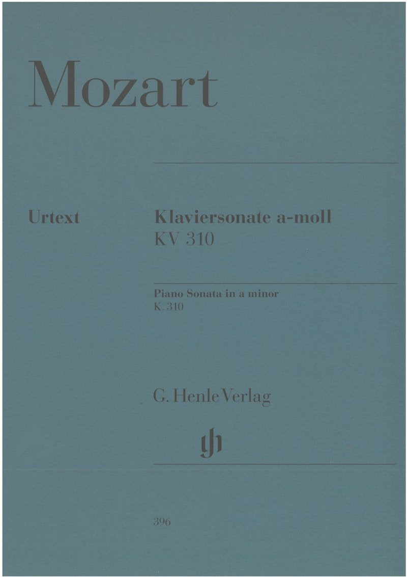 Mozart - Sonata a Minor K 310