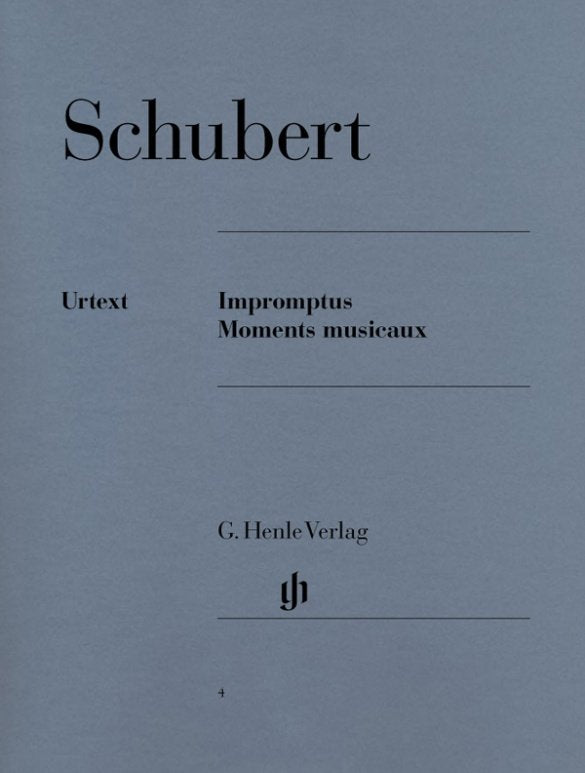 SCHUBERT - IMPROMPTUS AND MOMENTS MUSICAUX