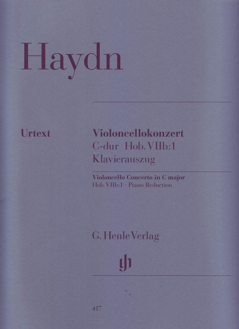 Haydn - Concerto C Major Hob 7b No 1 Cello/piano