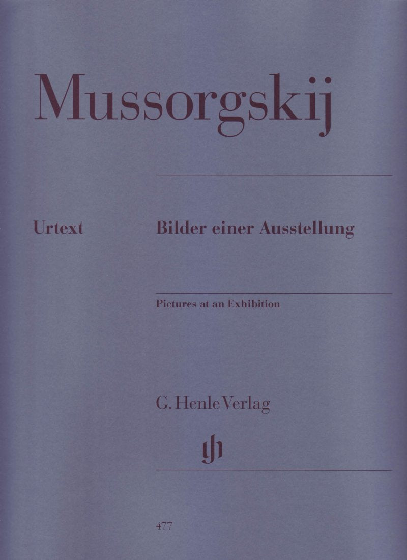 Mussorgsky - Pictures at an Exhibition Piano Urtext